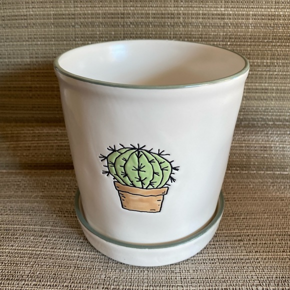 rae dunn planter and mug - Picture 6 of 7